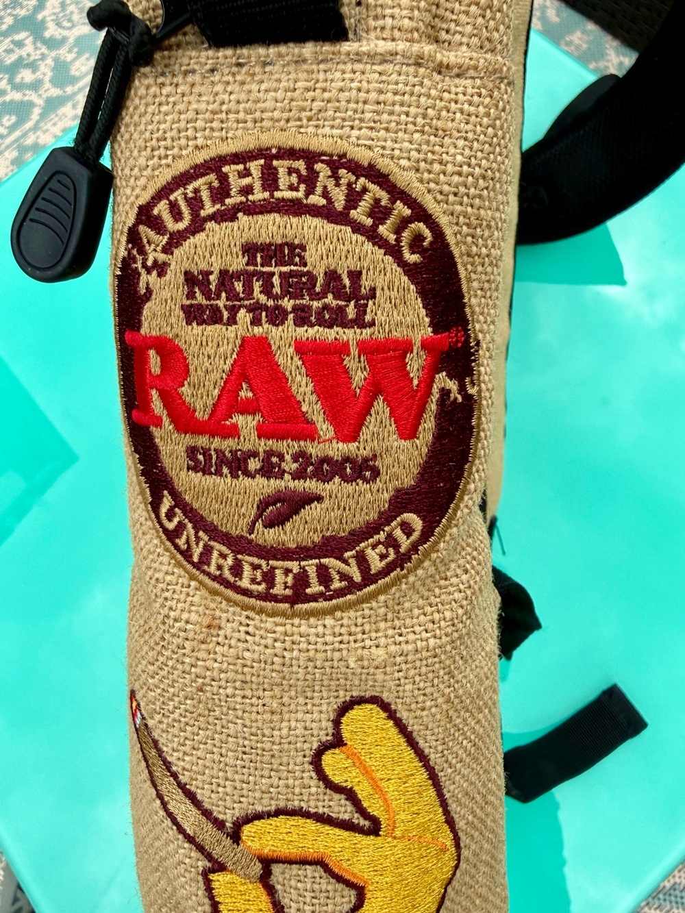 RAW Burlap Backpack - RAW’D Out Edition - Picture 6 of 6